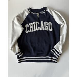 New York Popular Chicago Sweatshirt Women's Size S Casual Winter Cozy